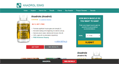 Desktop Screenshot of anadrol50mg.com